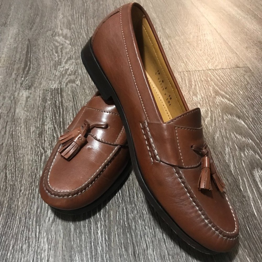 Size 12 Cole Haan Brown tassel Loafers